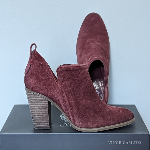 Vince Camuto Francia suede booties 8.5M - Picture 2 of 3